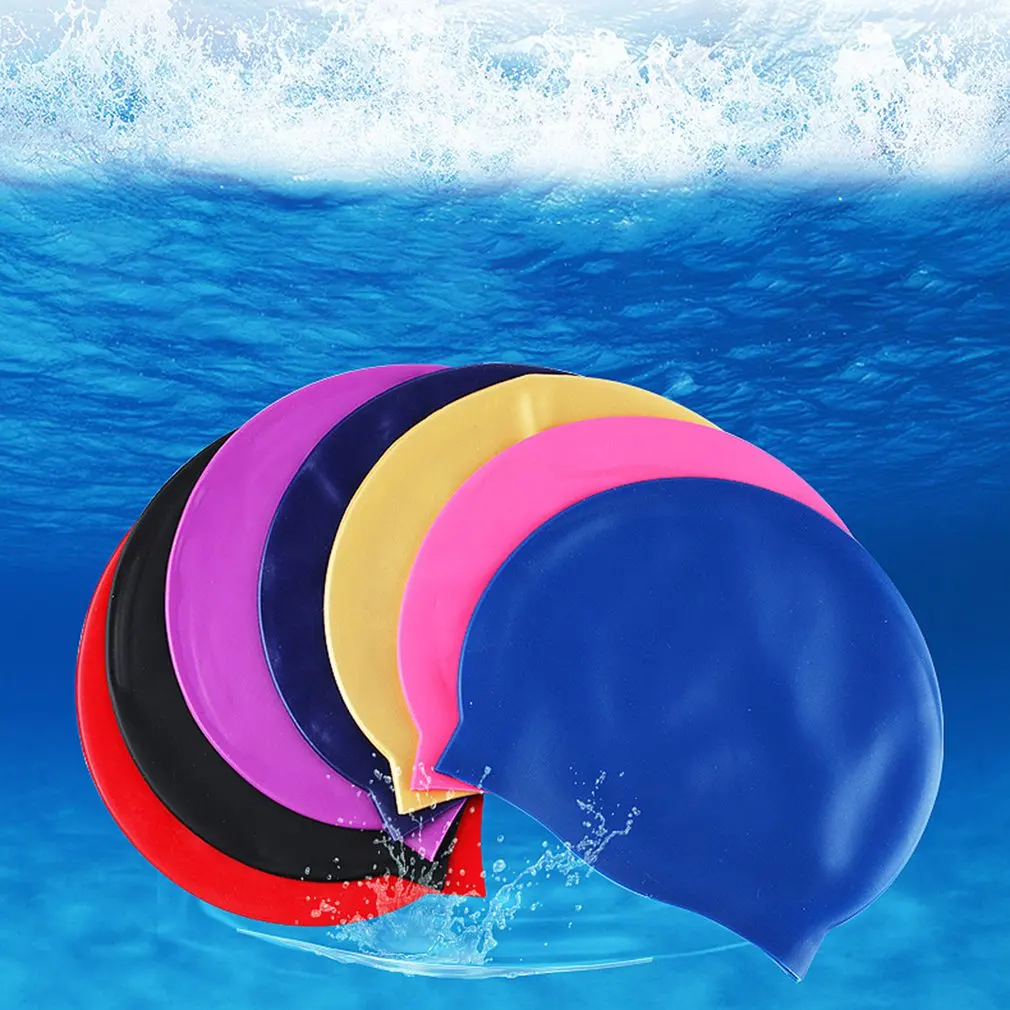 Чистые силиконовые наушники шапочка для плавания рекламная на заказ