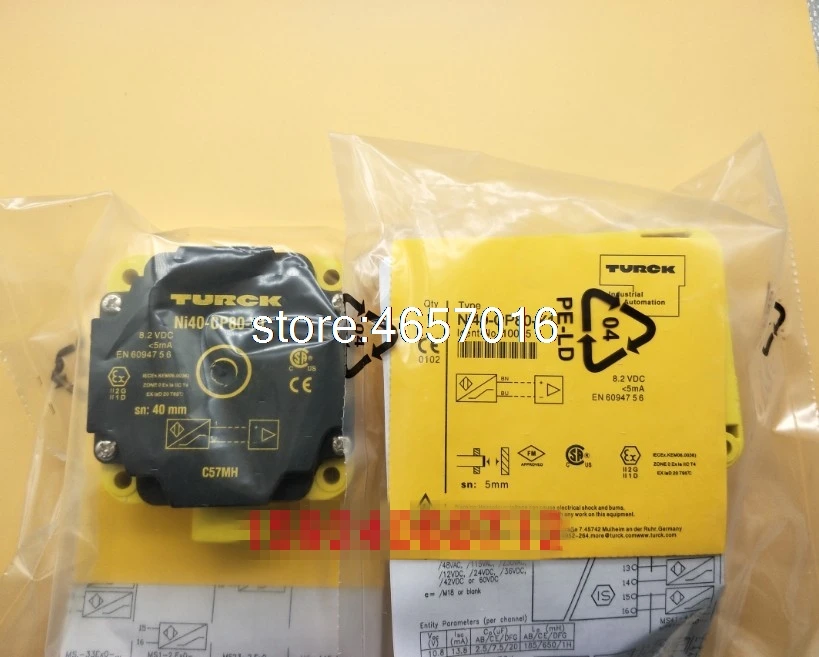 

Free shipping NI50-CP80-VP4X2 NI50-CP80-VN4X2 Turck Proximity Switch Sensor New High Quality