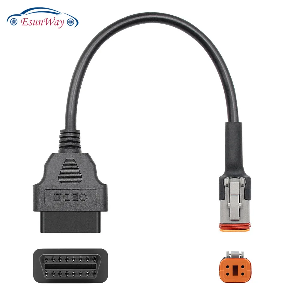 Адаптер OBD2 для мотоцикла Диагностический кабель Harley 4Pin | Автомобили и мотоциклы