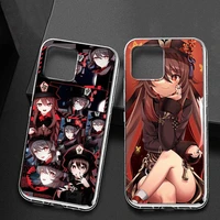 hu tao genshin impact phone case for iphone 11 pro max case iphone 11 12 pro xs max mini 8 7 6 6s plus x se 2020 xr phone case