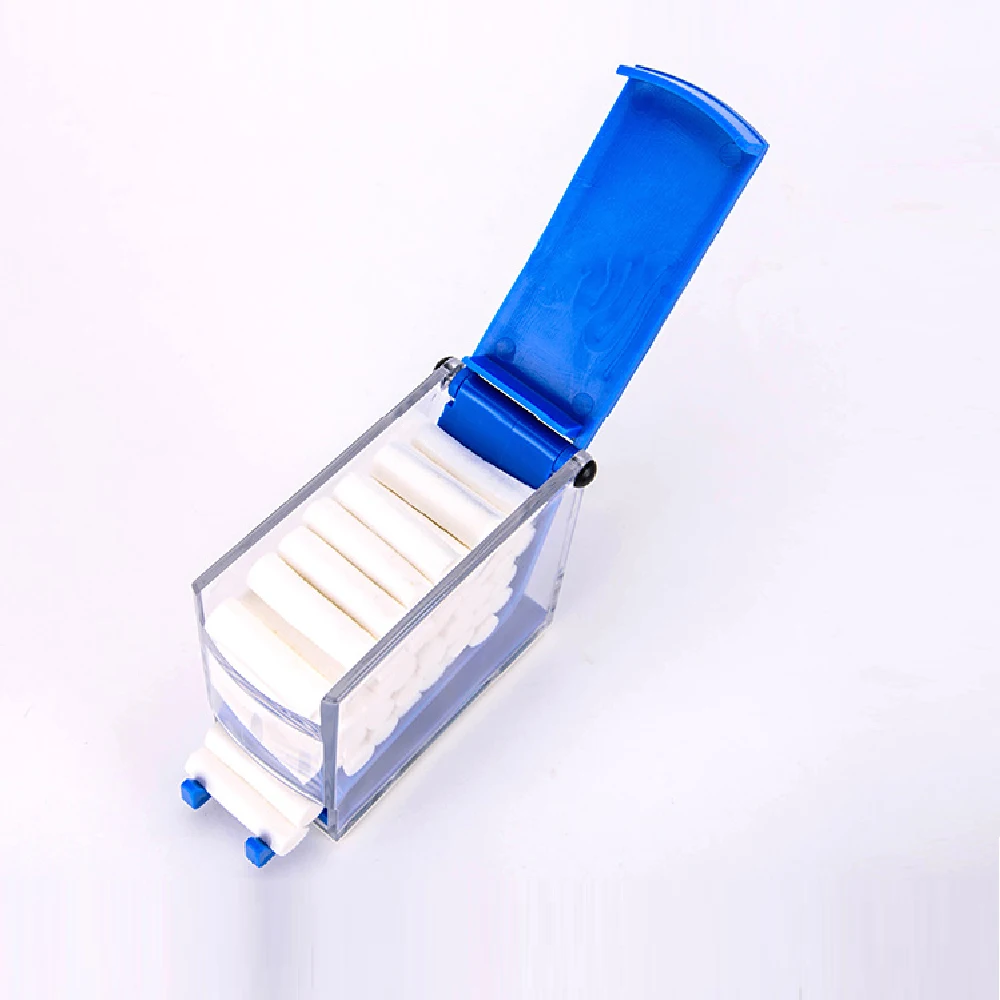 Диспенсер для стоматологических рулонов гемостатический хлопковый контейнер