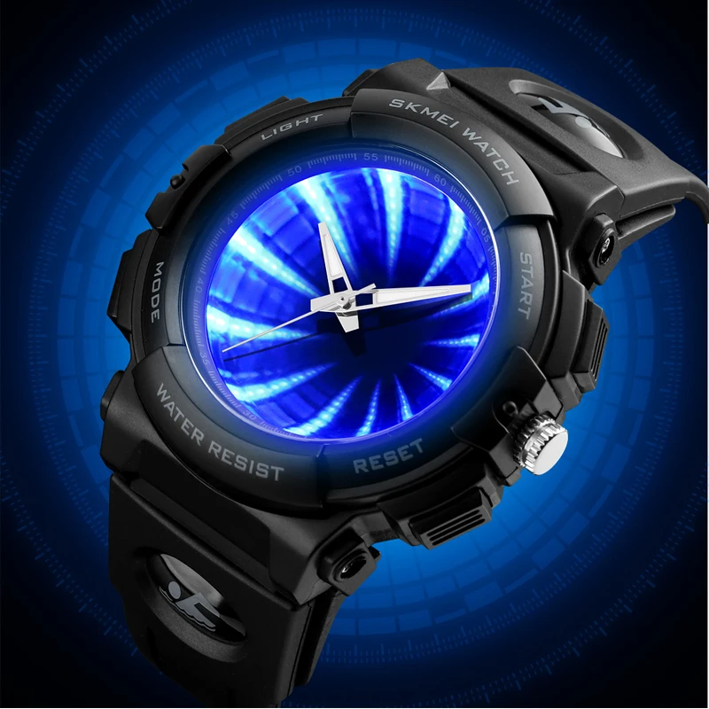 

Men's Sport watch Luxury Digital Watches led display Digital Wristwatch Men Bracelet Waterproof SKMEI Brand Mens Clock Watches