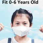 Детская 4-слойная защитная маска kn95 для мальчиков и девочек