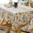 Скатерть из мешковины прямоугольный из ткани, ленты для свадебного стола