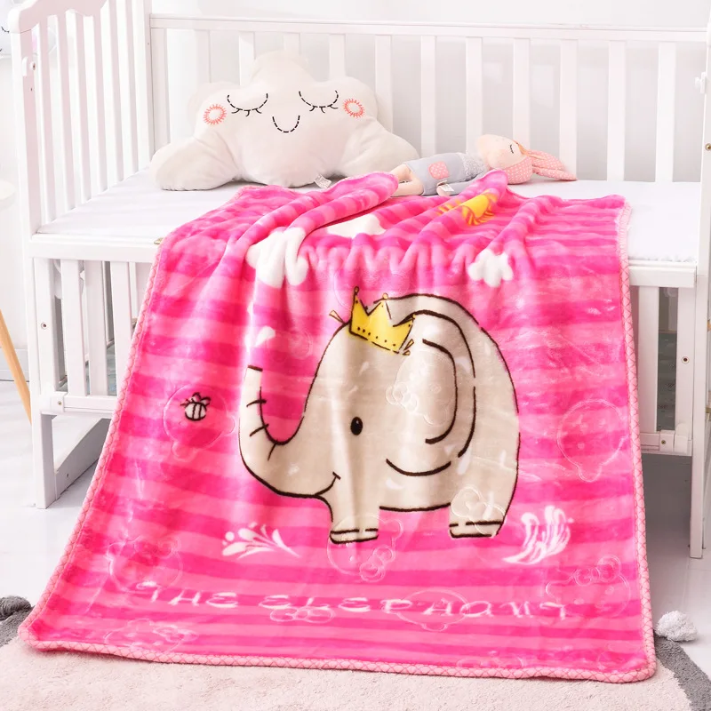 

Coral Wool Fleece Baby Blankets Newborn Swadding Sleeping Bag For Infant Crib Children Stroller Blanket Home Bedroom Supplies