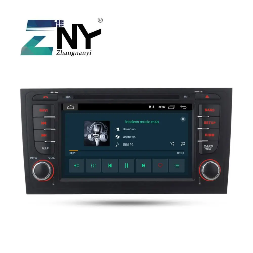 7 &quotHD Android 8 1 автомобильный DVD для Audi A6 S6 RS6 1997 + Авто Радио FM RDS gps навигация WiFi Аудио