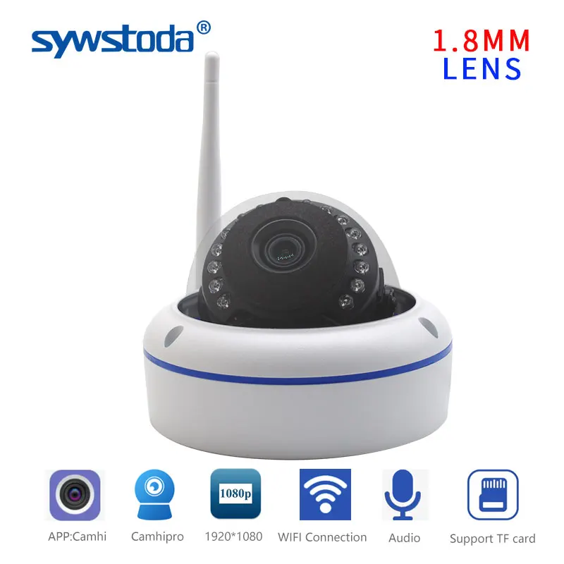 IP-камера купольная с Wi-Fi 1080P 2 МП | Безопасность и защита