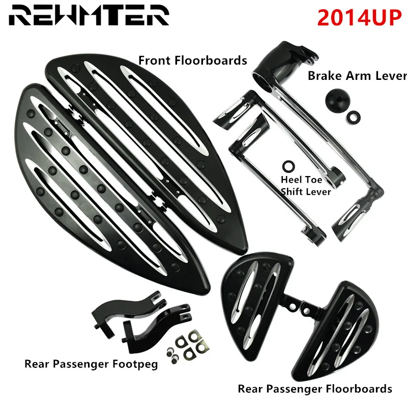 Напольные доски для водителя мотоцикла и рычаг переключения передач тормоза