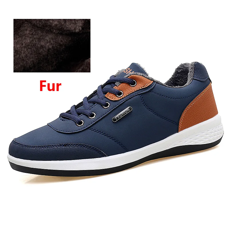 03 Fur Blue OZERSK/Новое поступление; Мужская модная повседневная обувь; сезон весна-осень; кроссовки для отдыха; Мужская дышащая обувь высокого качества; размеры 38-45 - Цвет: 03 Fur Blue