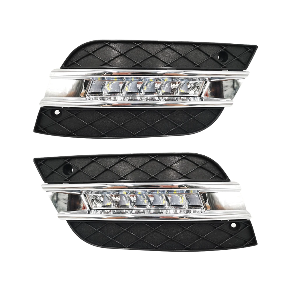 Автомобильная проблесковая для Mercedes Benz ML350 W164 ML280 ML300 ML320 2010 2011 светодиодный DRL