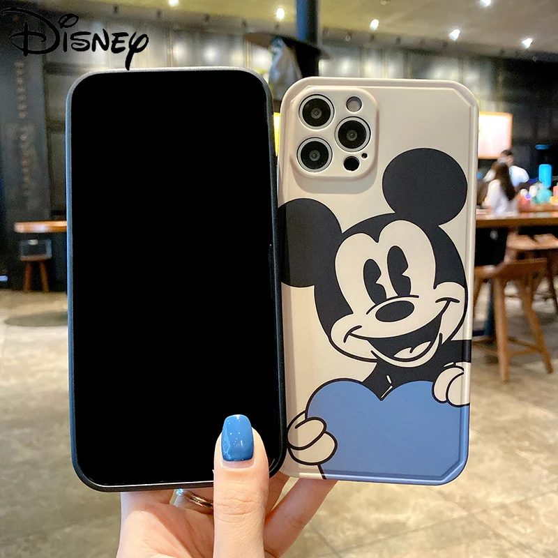 

Disney Cute Cartoon Phone Case for iPhone12mini/11promax/12pro/xs/xsmax/se/xr/7/8/7plus/8p Mickey Donald Duck Couple Phone Cover