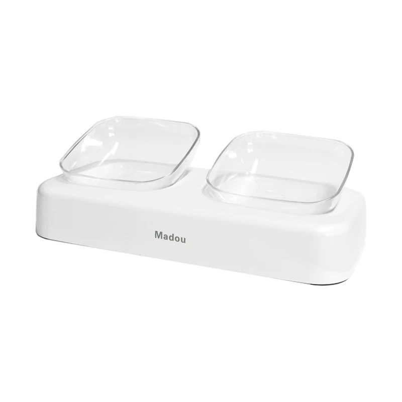 Миска для домашних животных SMARTPET прочная моющаяся с нескользящим дном и защитой