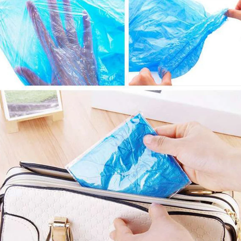 

Disposable Shoe Covers,100Pcs PVC Boots Cover Plastic Long Shoe Cover,Waterproof Anti-Slip Boots Cover for Protection Stretchabl