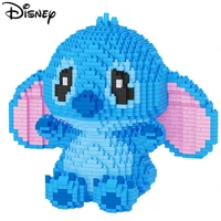 disney lilo stitch angel building blocks toy shape color early learning cartoon animal image diy game kid gift decorations