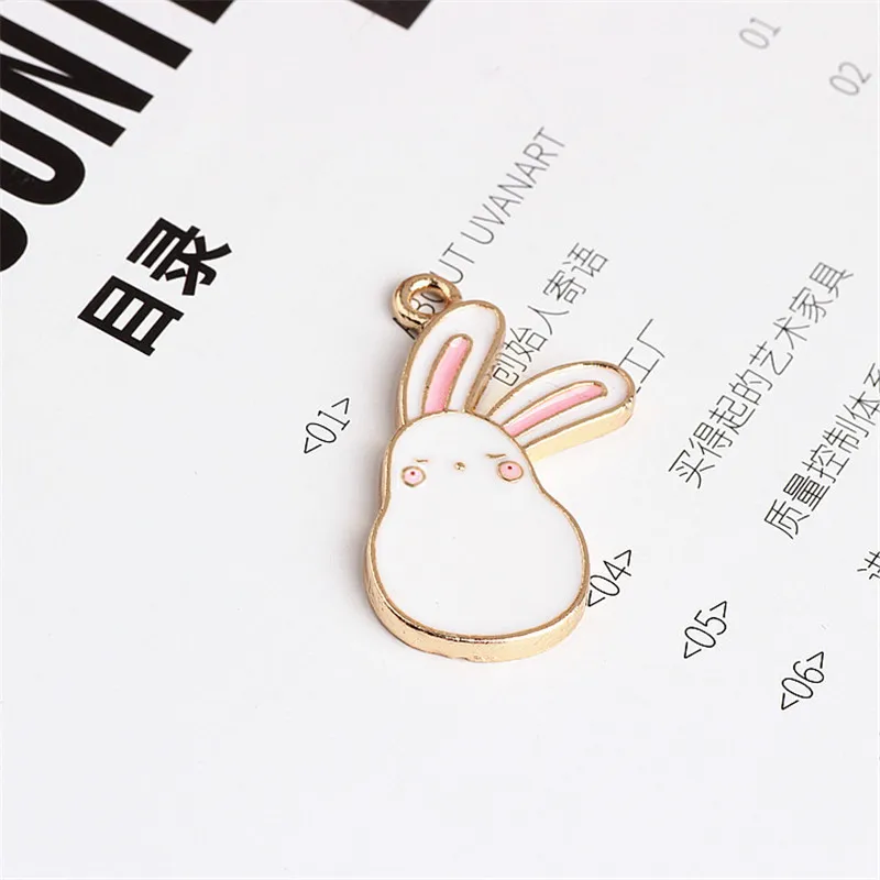 10 шт. 2020 новый дизайн модные сплав милые супер булочки кролик серьги для женщин