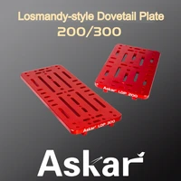 sharpstar askar losmandy style universal multi functional dovetail plate 200mm 300mm