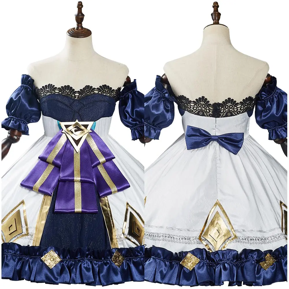 

Game LOL Gwen Cosplay Costume Outfits Halloween Carnival Suit