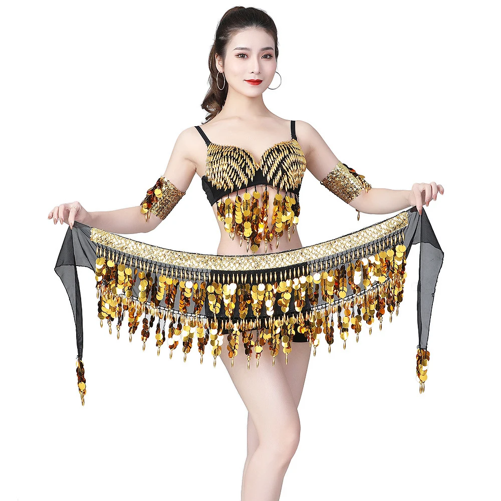 

This Link We Just Sell The Belly Dance Hip Scarf /Coins Belt 2021 Belly Dance Costumes Accessories For Women