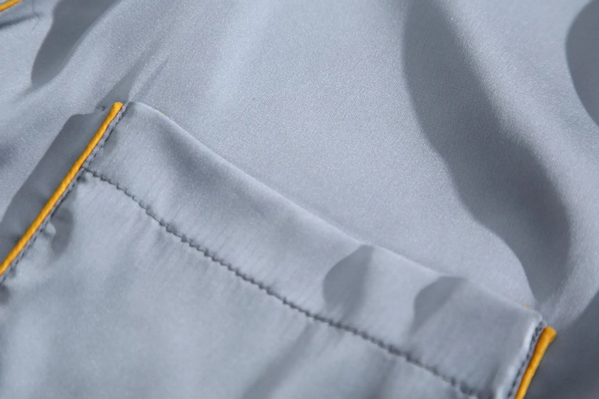 

Pajamas Suit Satin Women Sleepwear Loose Sexy Pyjamas With Buttons Lapel Casual Spring 2PCS Sleep Set Lounge Thin Home Clothing