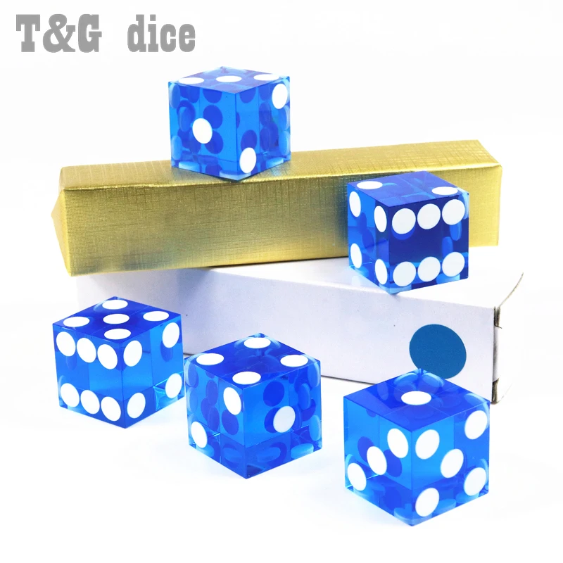 1 шт T & G кости высокое качество акриловые прозрачные питьевые для настольной игры