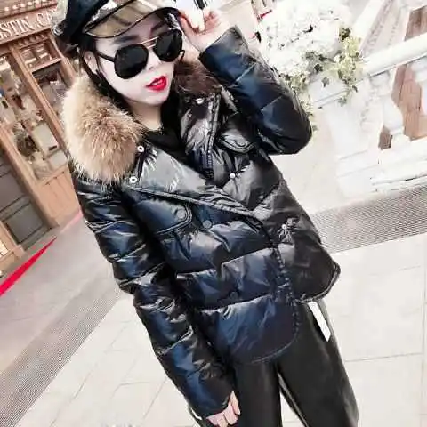 2023 New Spring Autumn Women Parkas Thin Cotton padded Jacket Female Windproof Coat High Quilted Outerwear Lady Overcoat H1229