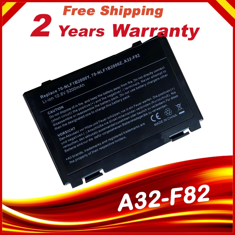 6 ячеек Новый аккумулятор для ноутбука Asus K40ab K40in K40ij K40ad K50ij K50in K50id K50af K51ac K51ae K51ab K60ij