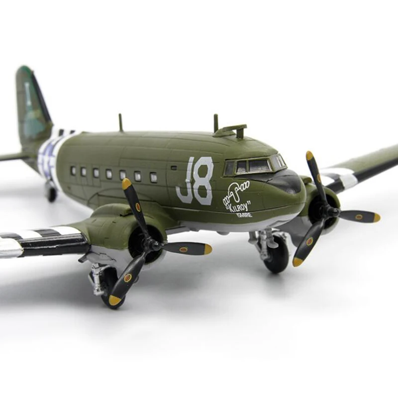 1/100 масштаб C47 транспортный самолет Airfreighter конвейер военный игрушечные модели