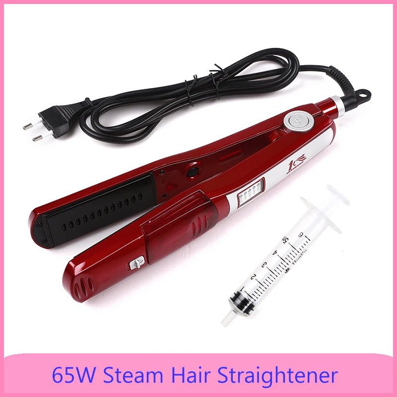 Электрический паровой выпрямитель для волос 65 Вт Керамический выпрямления |