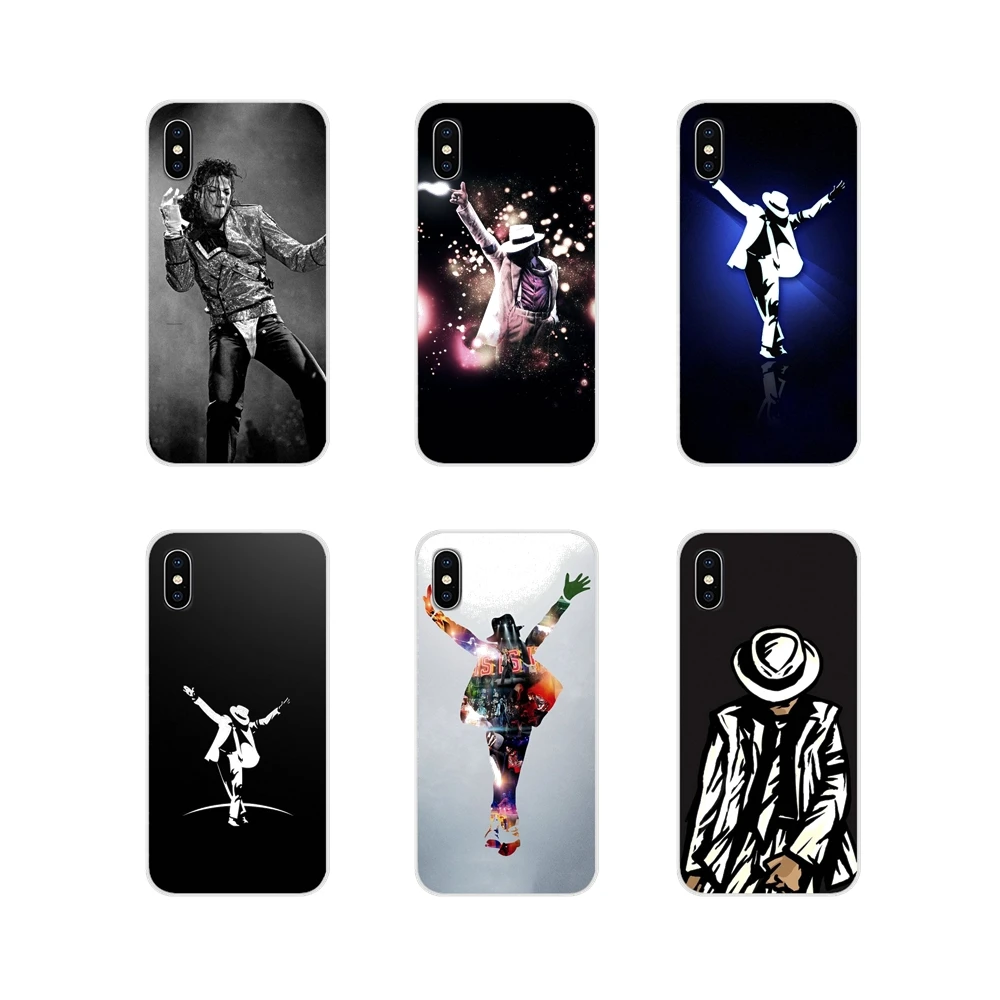 Аксессуары для музыки Майкла Джексона чехлы телефонов Samsung Galaxy S2 S3 S4 S5 Mini S6 S7 Edge S8 S9