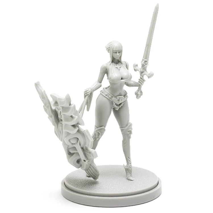 30mm Paladin Variant Resin Model figure GK Fantasy theme Unassembled and unpainted kit | Игрушки и хобби
