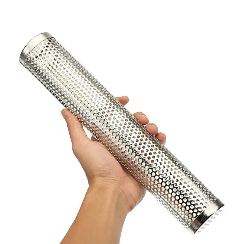 Аксессуары из нержавеющей стали для барбекю сетки перфорированная сетка трубка гриль генератор инструмент