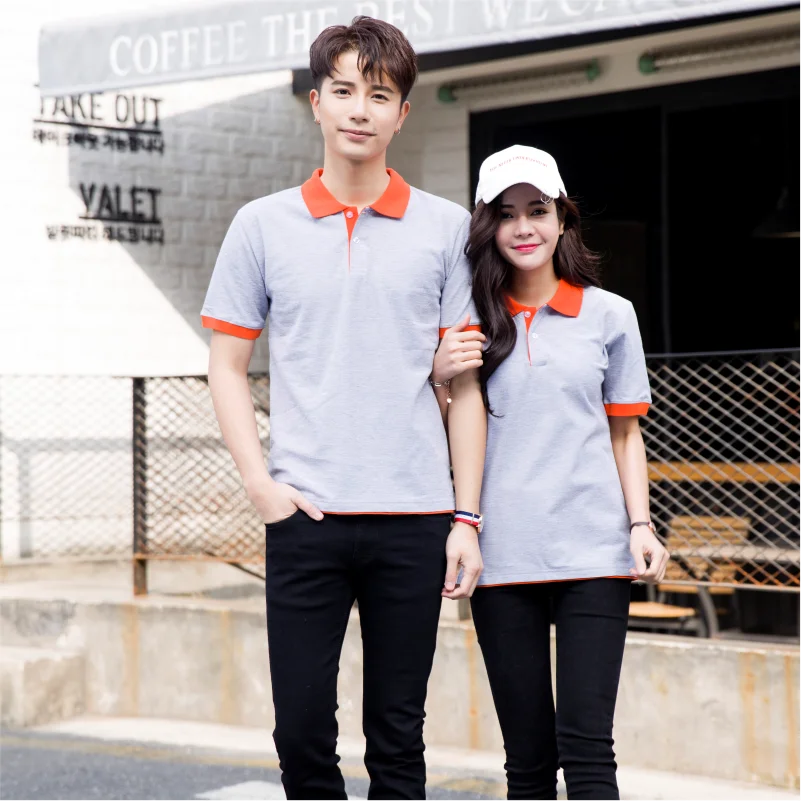 YOTEE2020 новая вышитая хлопковая рубашка поло с короткими рукавами дешевая мужская