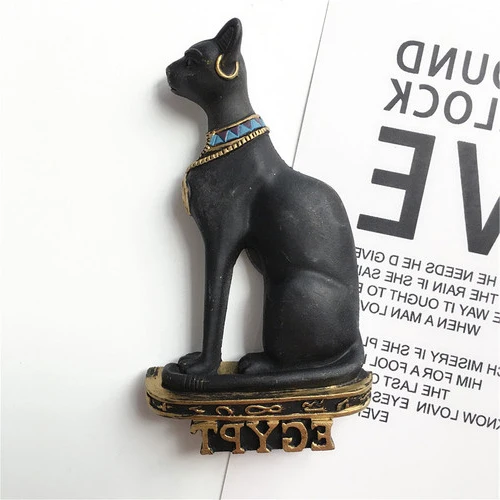 

Египет, Черный кот, анубис, миф, королева, магнит на холодильник, сувенирная пирамида, королева Фараона, магнит на холодильники, украшение дл...