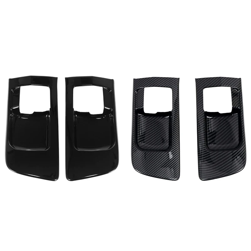 

For Toyota Double Cab 2014-2021 Car Door Handle Bowl Cover Trim Decoration Sticker Accessories, 2PCS