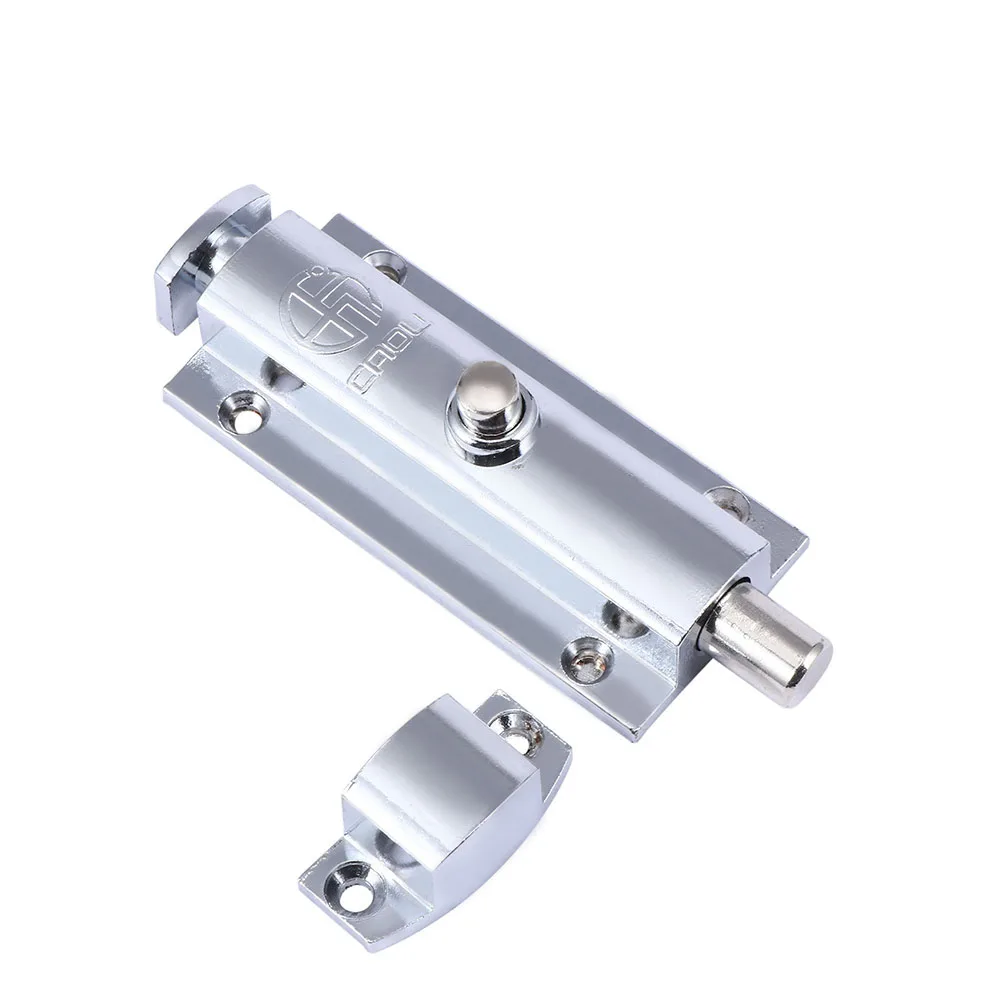 4 ''замок для гостиничного офиса и дома хромированный дверной замок задвижка