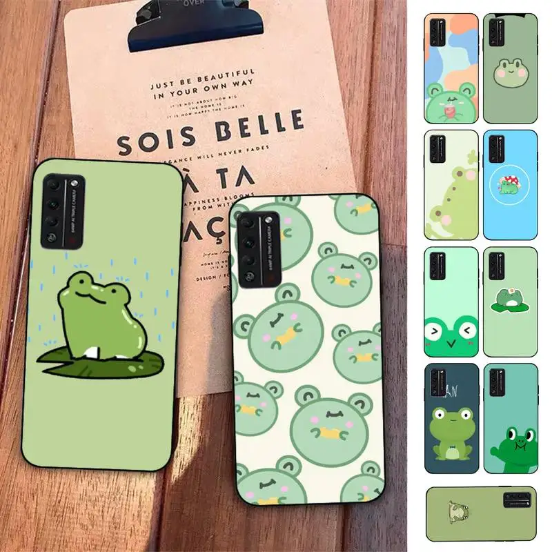 

Yinuoda Mint green Funny The Frog cute cartoon Phone Case for Huawei Honor 10 i 8X C 5A 20 9 10 30 lite pro Voew 10 20 V30