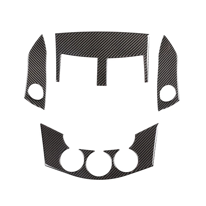 Автомобиль углеродное волокно Центральная панель управления Переключатель