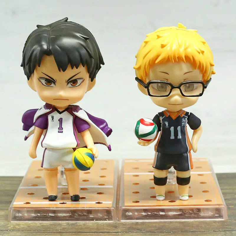 

Haikyuu!! Shoyo Hinata 461 Tobio Kageyama 489 Kei Tsukishima 616 Oikawa Tooru 563 Ushijima Wakatoshi 789 Action Figure Toy Doll