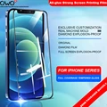 Защитное стекло, закаленное стекло для айфона Apple iPhone 11 12 Pro XS Max mini 10 X XS XR 6 6s 6 S 8 7 Plus плюс SE 2020 полное покрытие, защитная пленка стакан защитные стекла Аксессуары мобильных телефонов - фото