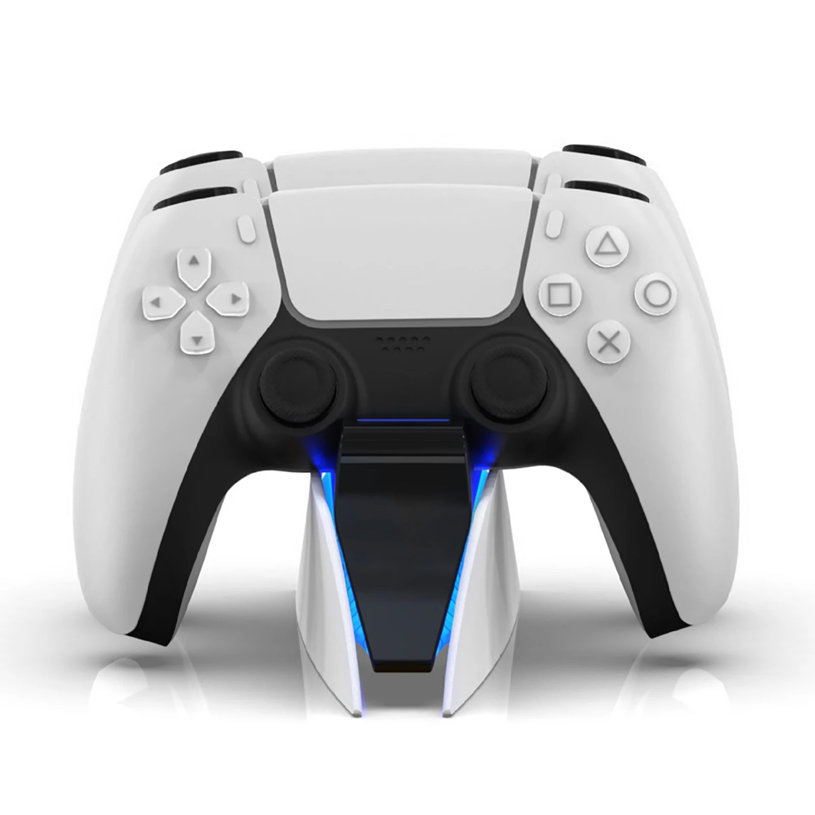 

New Controller Charger With LED Light Dual Controller Charging Station Compatible With PS5 Controllers Gamepad Charger