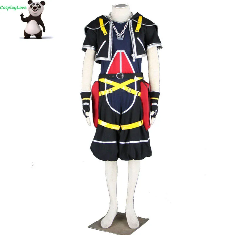 

CosplayLove 1th Kingdom Hearts Sora Cosplay Costume For Christmas Halloween Party Stock