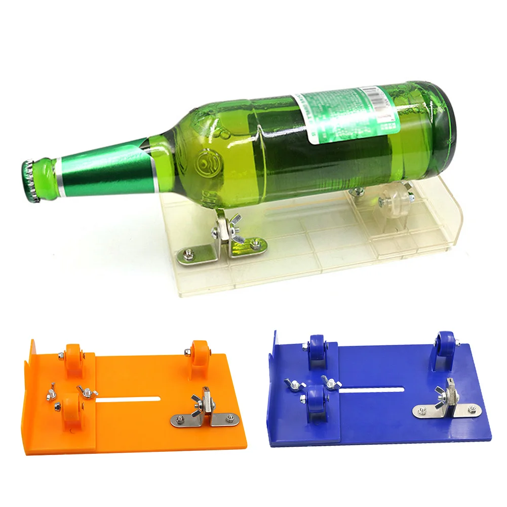 

DIY Machine Adjustable Universal Non Slip Wine Beer Professional High Strength Cutting Tool Stable Rustproof Glass Bottle Cutter