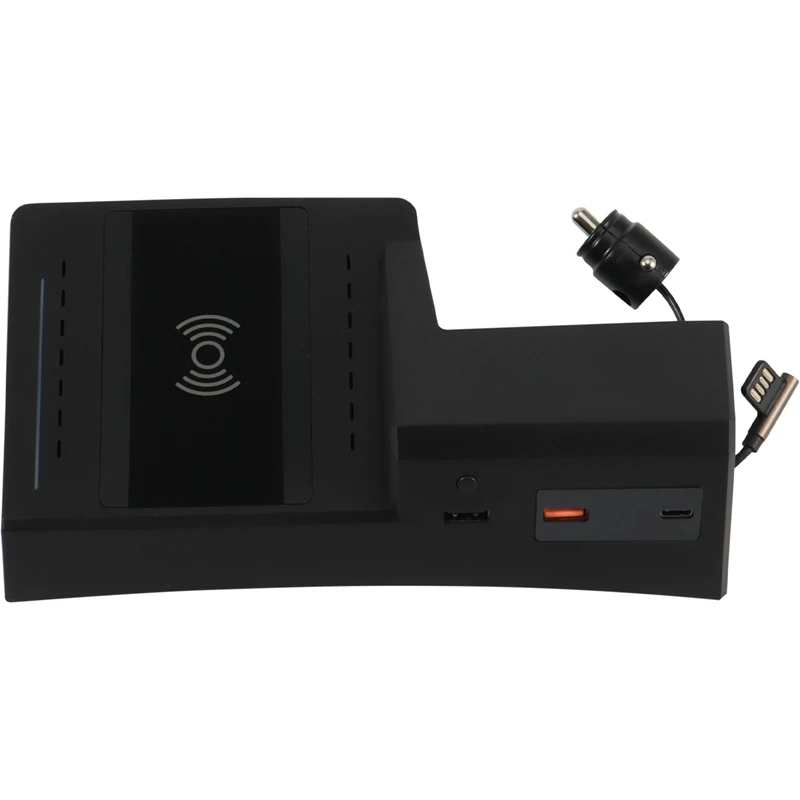 

15W Car QI Wireless Charging Phone Charger for Q5 SQ5 2019-2021 Wireless Phone Holder Fast Charging Plate