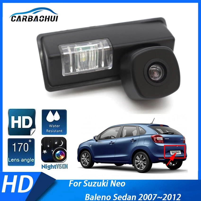 

Car Rear View Back Up Reverse Parking Camera Full HD CCD Night Vision For Suzuki Neo Baleno Sedan 2007 2008 2009 2010 2011 2012