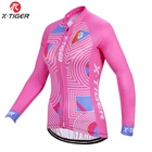 Зимние теплые флисовые вело-Джерси X-TIGER Pro, велосипедная одежда, одежда для велоспорта, Униформа, теплая одежда, Майо