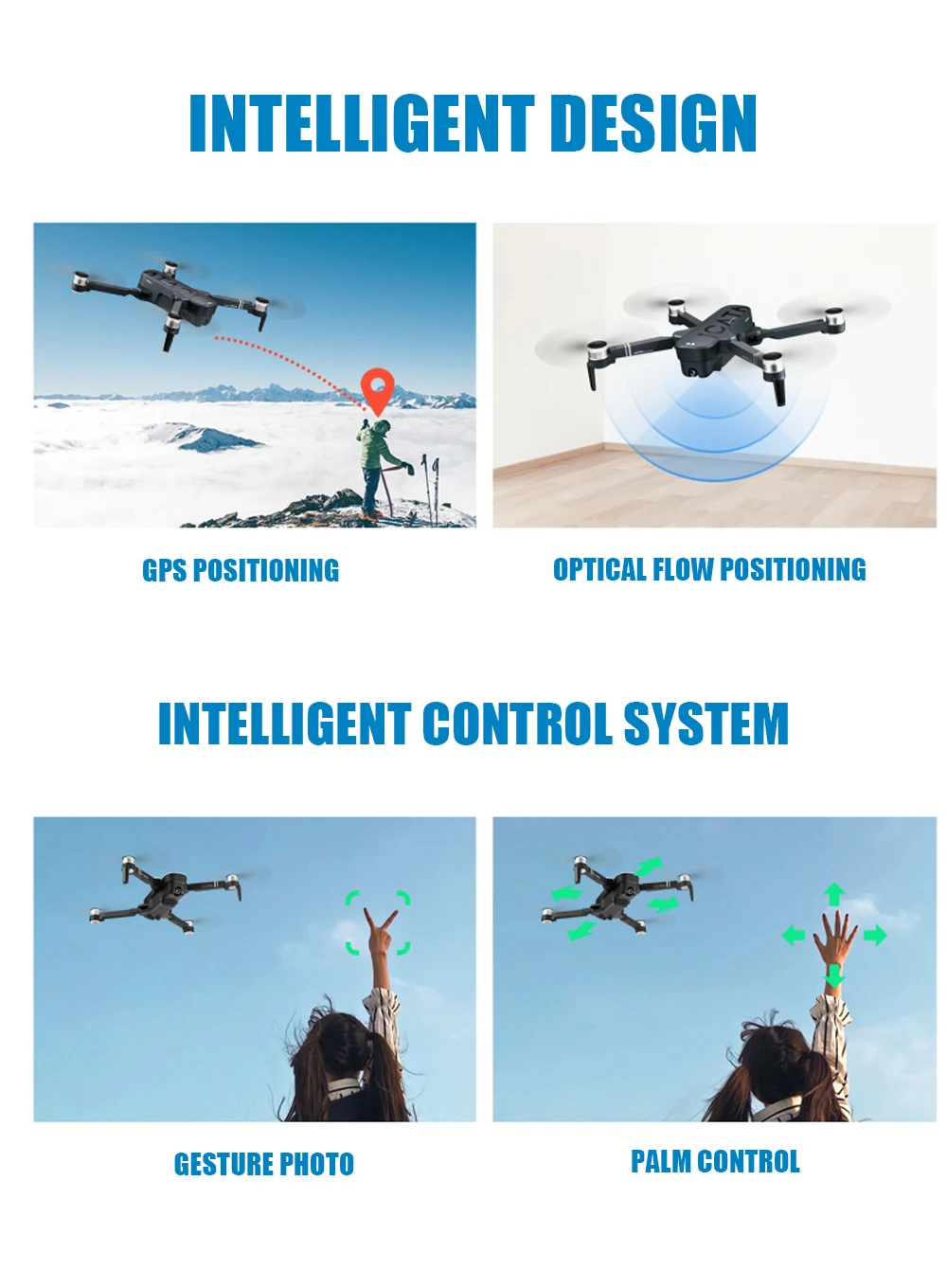 ICAT6 игрушки Дрон 4k дроны gps с камерой HD rc вертолет Профессиональный Дрон Селфи