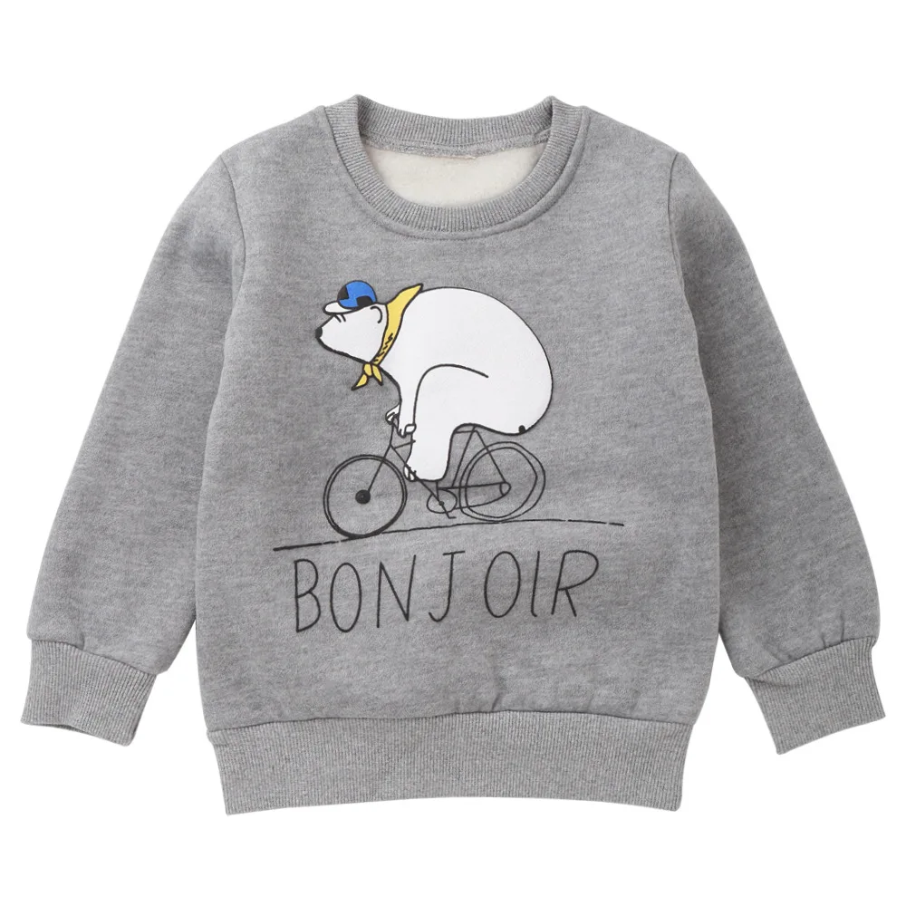 

27Kids Autumn Girls Sweater Shirt Full sleeve Boys Top Cotton Fabric Winter Children Clothe
