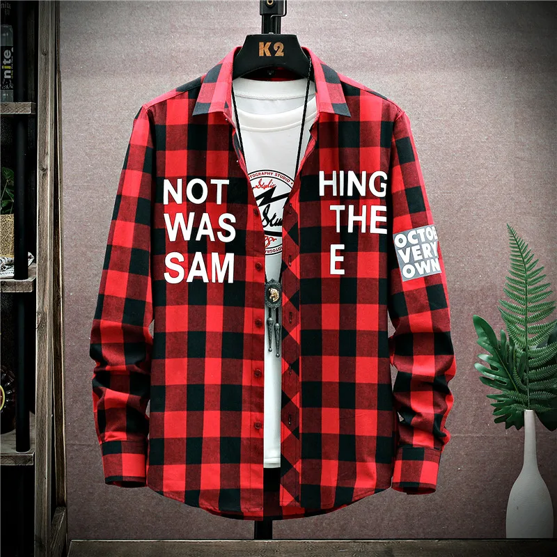 

2021 Spring and Autumn New Clothes Boy Trend Shirt 13 Young Handsome Casual Shirt Jacket 15-year-old Junior High School Student