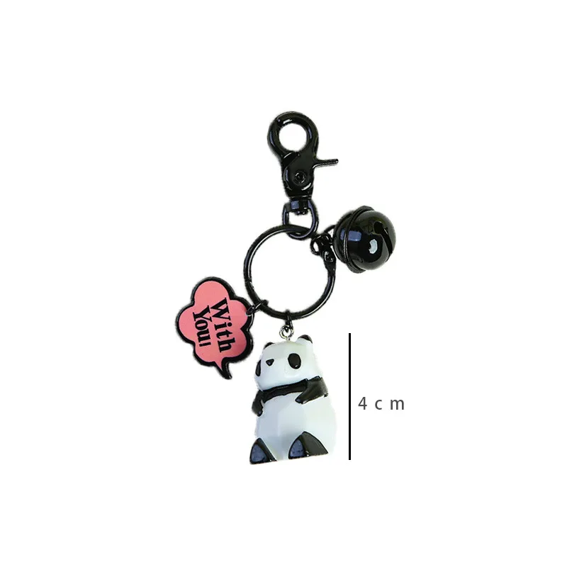 Чехол для ключей с мультяшными животными из смолы креативный металлический