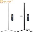 Современная простая светодиодная угловая Напольная Лампа RGBW, красочные атмосферные огни, комнатные стоячие лампы для спальни, гостиной, домашнее украшение